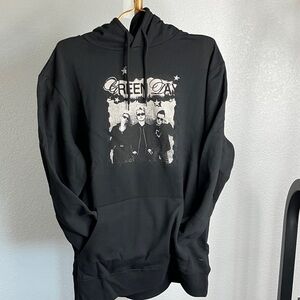 Black Graphic Hoodie for Men